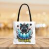 Halloween Trick or Treat Personalized Black Cat Bag