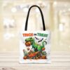 Halloween Personalized Dinosaur Tote Bag - Image 2