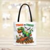 Halloween Personalized Dinosaur Tote Bag
