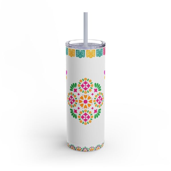 Personalized "Ch*ng*na" Skinny Matte Tumbler, 20oz - Image 3