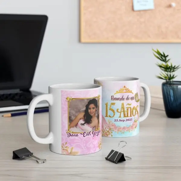 Personalized Quinceañera Mug - Image 5