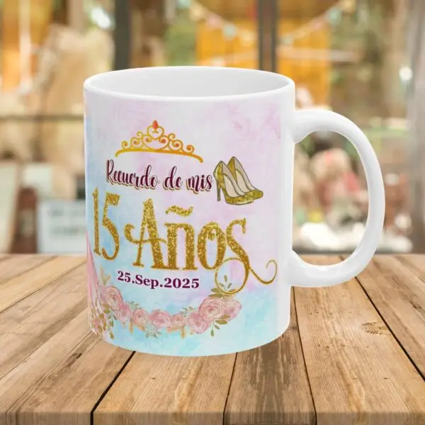 Personalized Quinceañera Mug - Image 4