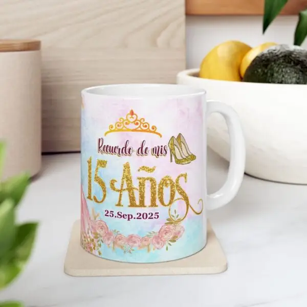 Personalized Quinceañera Mug - Image 6