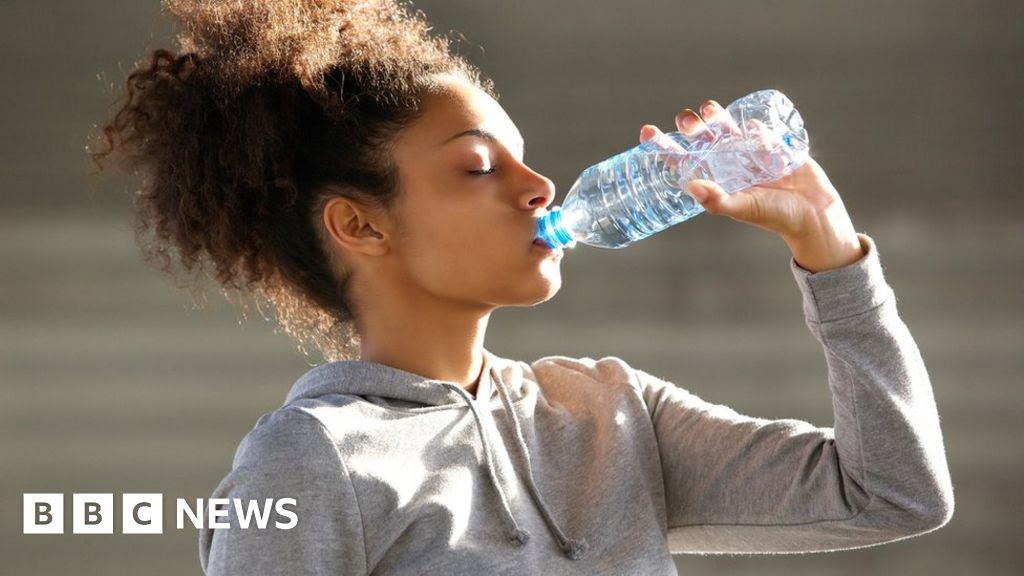 Plastic particles found in bottled water