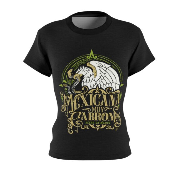 Mexicana Muy Cabrona Women's Cut & Sew Tee - Unique Cultural Graphic Tee for Celebrations