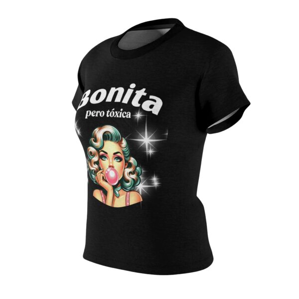 Retro Graphic Tee - 'Bonita Pero Tóxica' - Image 2