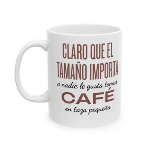 Taza “Sí importa” – 11oz – Estilo Boho con Personalización Opcional