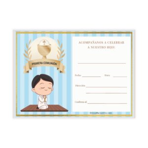 first communion invitation image/invitacion para primera comunion
