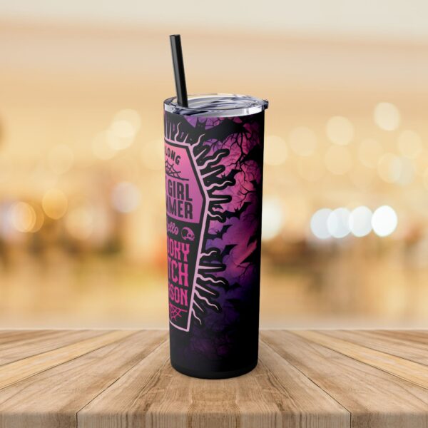 Personalized Halloween Coffin Tumbler 20oz - Image 4