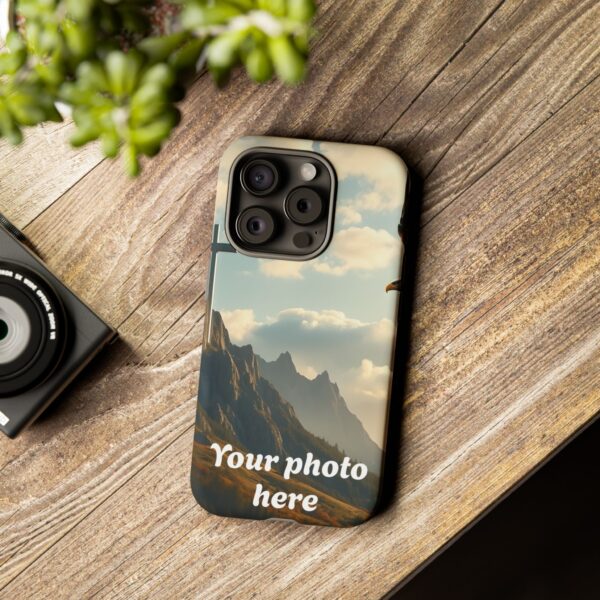 Customizable Phone Case with Scenic Landscape, Tough Cases for Personalized Gifting, Unique Phone Accessory, Nature Lover Gift, Custom [...] - Image 20