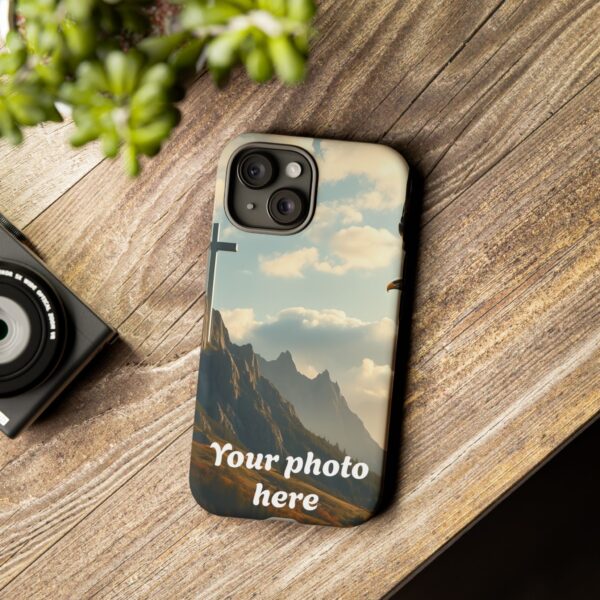 Customizable Phone Case with Scenic Landscape, Tough Cases for Personalized Gifting, Unique Phone Accessory, Nature Lover Gift, Custom [...] - Image 14