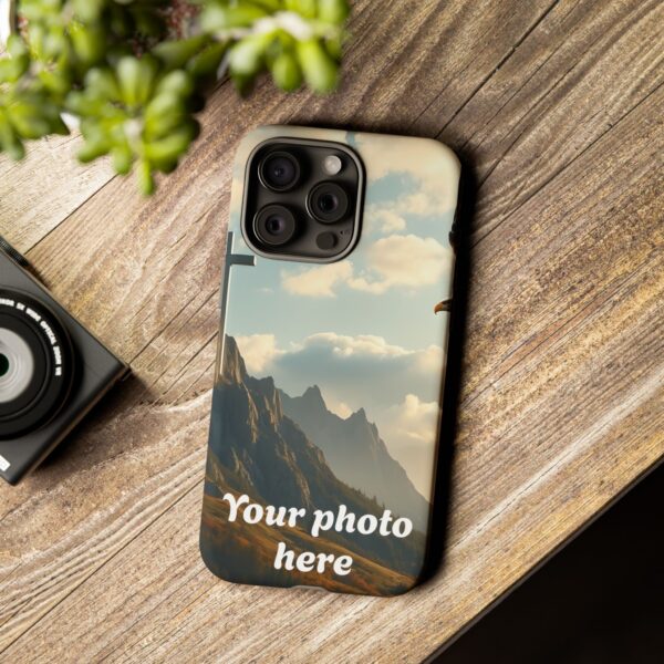 Customizable Phone Case with Scenic Landscape, Tough Cases for Personalized Gifting, Unique Phone Accessory, Nature Lover Gift, Custom [...] - Image 26