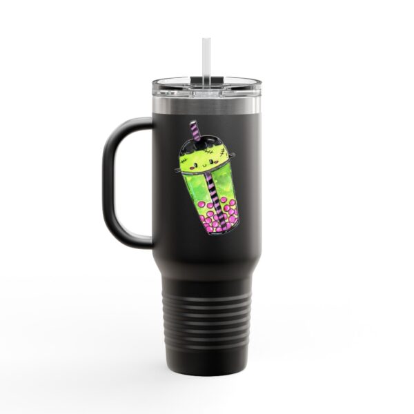 Colorful Insulated Travel Mug - 40oz, Perfect for Coffee Lovers, Unique Gift, Personalized Travel Cup, Eco-Friendly Drinkware, Dia de [...] - Image 8