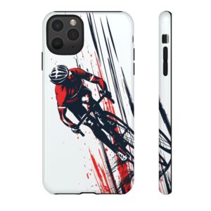 Cycling Phone Case - Tough Cases, Bike Lover Gifts, Sports Accessories, Durable Case, Unique Design, Fitness Enthusiast Merch