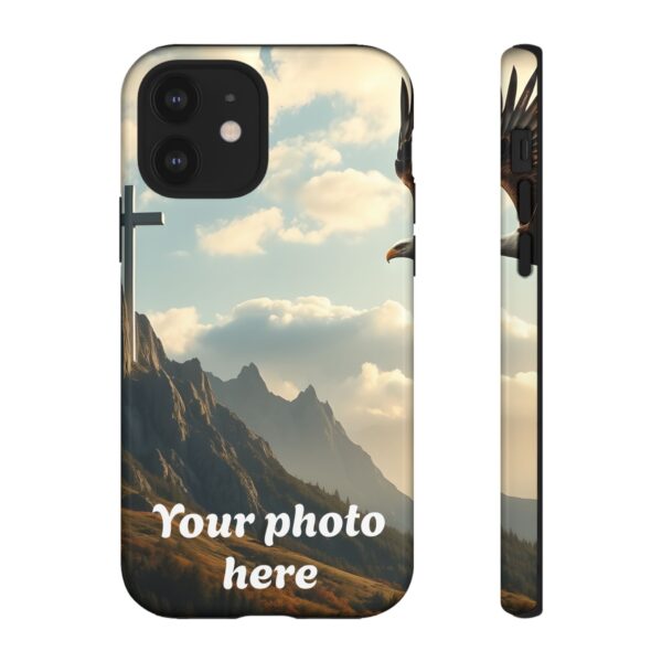 Customizable Phone Case with Scenic Landscape, Tough Cases for Personalized Gifting, Unique Phone Accessory, Nature Lover Gift, Custom [...] - Image 3