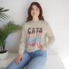 Cats Are My Favorite People Crewneck Sweatshirt