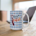 Inspirational Spanish Quote Ceramic Mug — "Todo lo que necesito se encuentra en Dios" | Faith Coffee Cup (15oz)