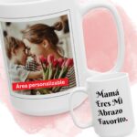 Personalized Photo Mug for Mom | Custom Mothers Day Gift | Add Your Photo & Name | Regalo Personalizado para Mamá | Taza con Foto