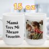 Personalized Photo Mug for Mom | Custom Mothers Day Gift | Add Your Photo & Name | Regalo Personalizado para Mamá | Taza con Foto