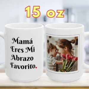 Personalized Photo Mug for Mom | Custom Mothers Day Gift | Add Your Photo & Name | Regalo Personalizado para Mamá | Taza con Foto