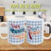 Inspirational Spanish Quote Ceramic Mug — "Papá No Se Rinde" | Faith Coffee Cup (15oz)