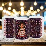 Valiente Boutique Mug | Courageous Folk Art Taza – 15oz